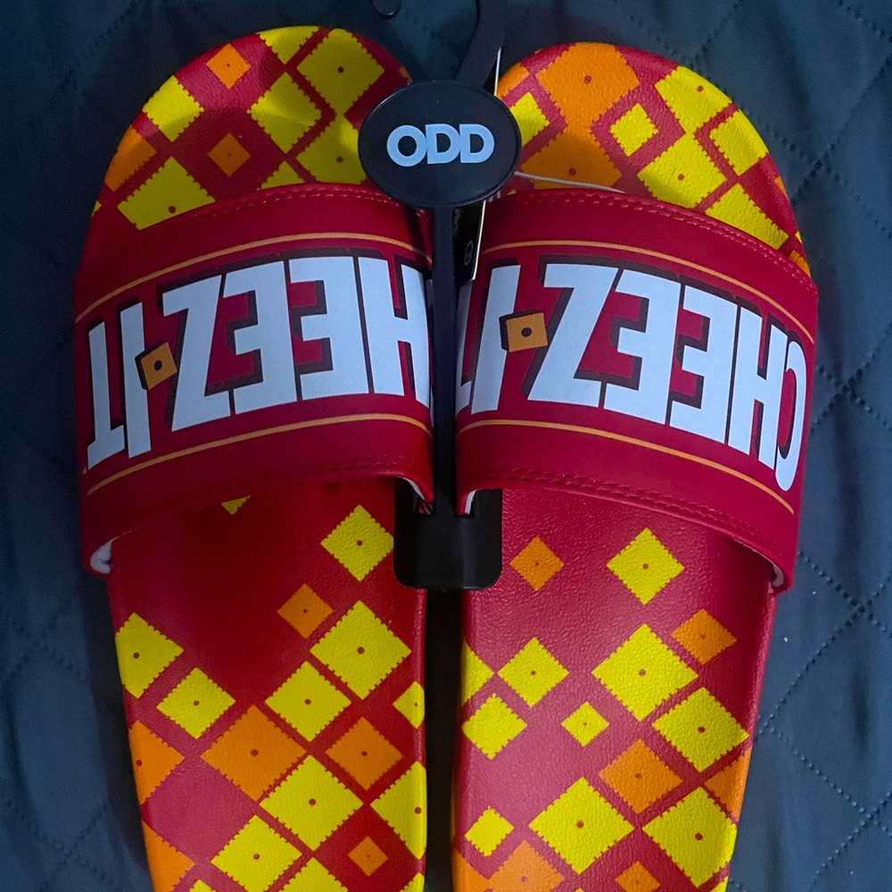 Red and Yellow  Slides Cheezit